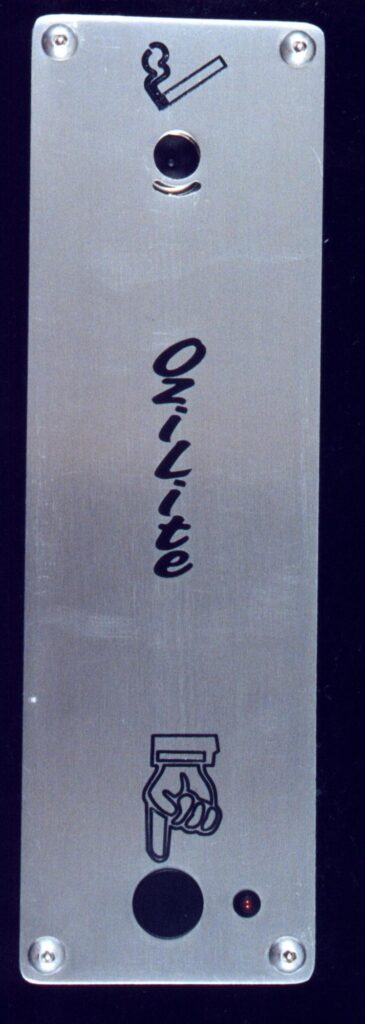 Ozilite ACLST stainless-steel pole-mounted automatic cigarette lighter faceplate
